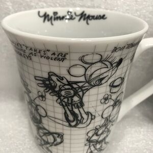 Disney’s Minnie Mouse Sketch Mug Brand new